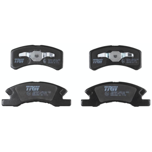 TRW Bremsbelagsatz, Scheibenbremse COTEC GDB3358