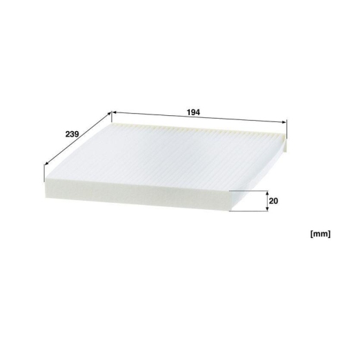 MANN-FILTER Filter, Innenraumluft CU 24 013
