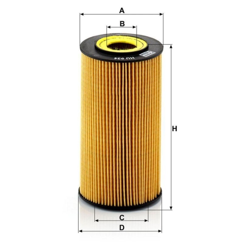MANN-FILTER &Ouml;lfilter HU 934 x