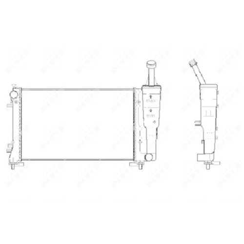 NRF K&uuml;hler, Motork&uuml;hlung Economy Class 53247A