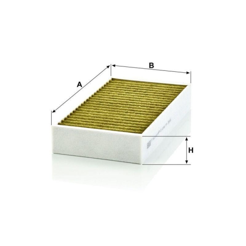 MANN-FILTER Filter, Innenraumluft FreciousPlus FP 2646-2