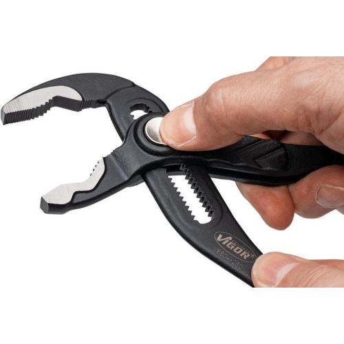 VIGOR Universalzange mit Druckknopf L&auml;nge 125mm V6504-125