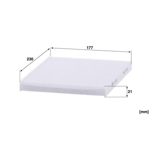 MANN-FILTER Filter, Innenraumluft CU 2422