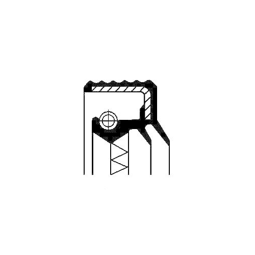 CORTECO Wellendichtring, Radnabe 01016684B