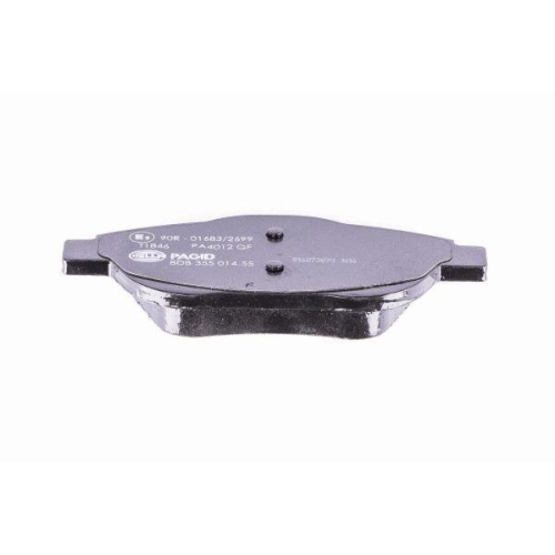 HELLA Bremsbelagsatz, Scheibenbremse 8DB 355 014-551