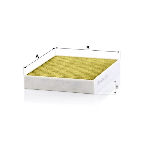 MANN-FILTER Filter, Innenraumluft FreciousPlus FP 2847/1