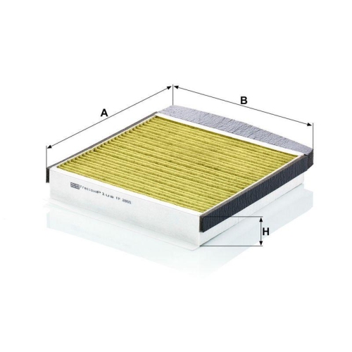 MANN-FILTER Filter, Innenraumluft FreciousPlus FP 2855