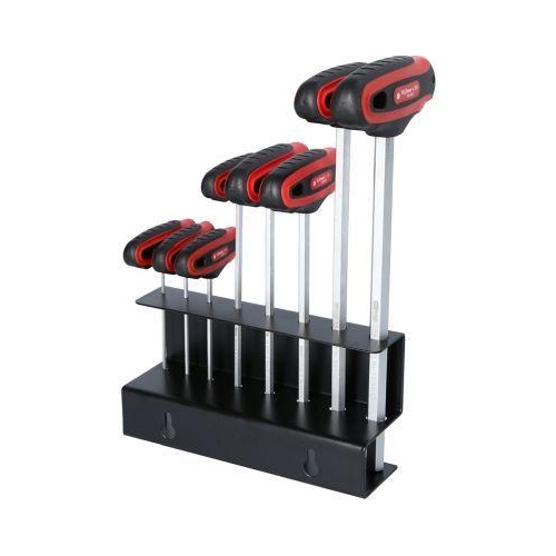 T-Griff-Innensechskant-Schl&uuml;ssel-Satz, 8-tlg KS TOOLS 158.8130