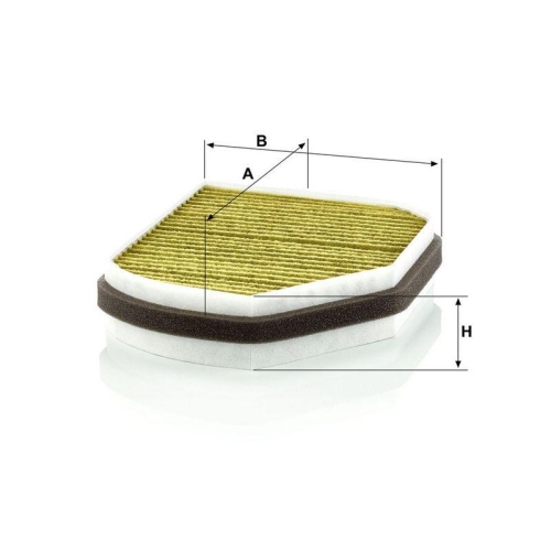 MANN-FILTER Filter, Innenraumluft FreciousPlus FP 2897