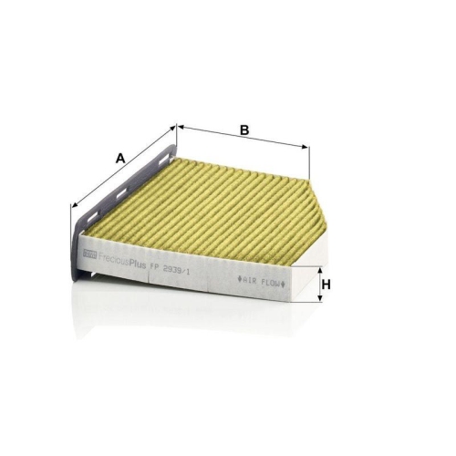 MANN-FILTER Filter, Innenraumluft FreciousPlus FP 2939/1