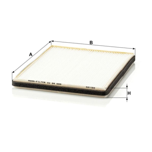 MANN-FILTER Filter, Innenraumluft CU 24 005