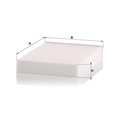 MANN-FILTER Filter, Innenraumluft CU 25 012