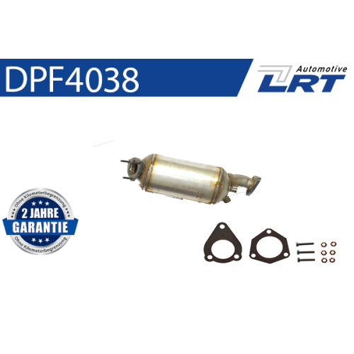 LRT Ru&szlig;-/Partikelfilter, Abgasanlage DPF4038