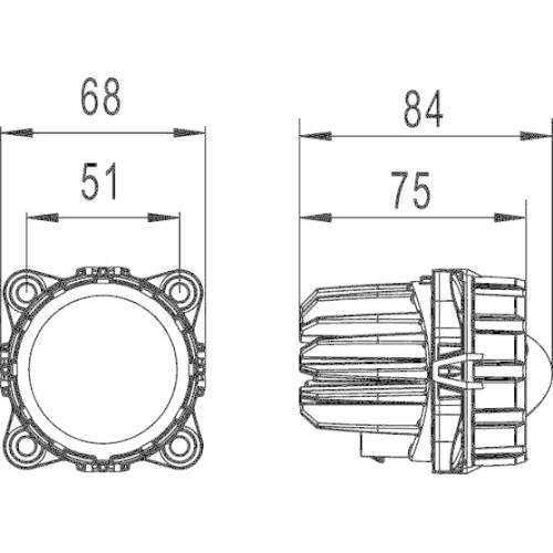 HELLA Fernscheinwerfer