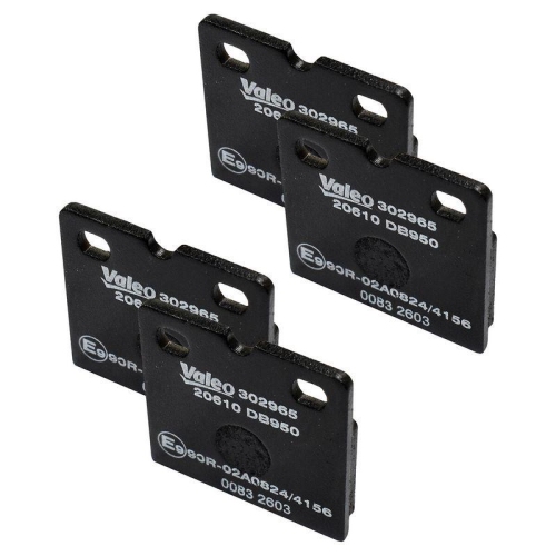 VALEO Bremsbelagsatz, Scheibenbremse ESSENTIAL 302965