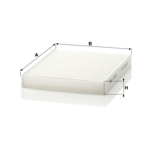 MANN-FILTER Filter, Innenraumluft CU 2533-2