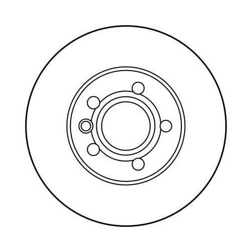 TRW Bremsscheibe DF2809