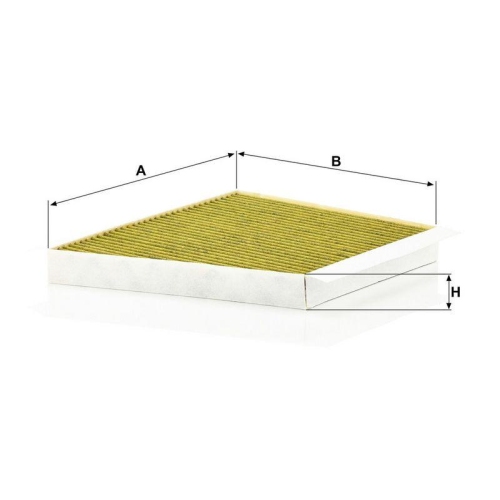 MANN-FILTER Filter, Innenraumluft FreciousPlus FP 3172