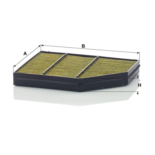 MANN-FILTER Filter, Innenraumluft FreciousPlus FP 32 001