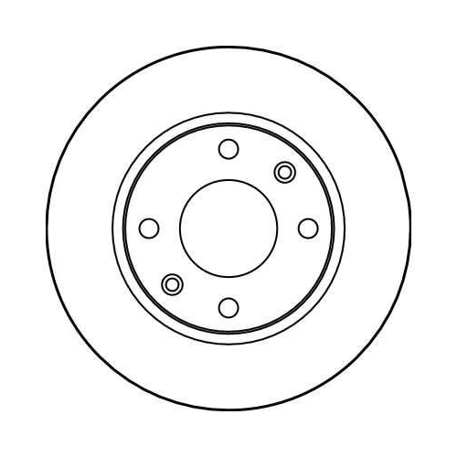 TRW Bremsscheibe DF2815