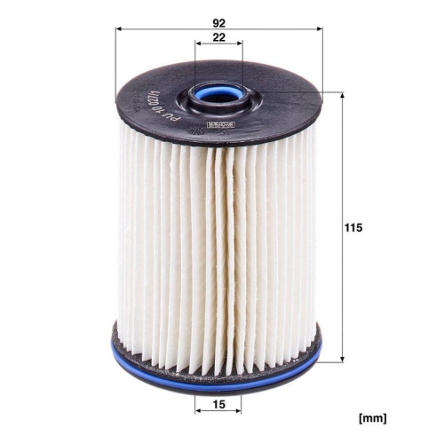 MANN-FILTER Kraftstofffilter PU 10 027/1 z