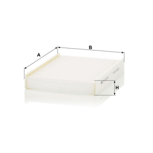 MANN-FILTER Filter, Innenraumluft CU 26 006
