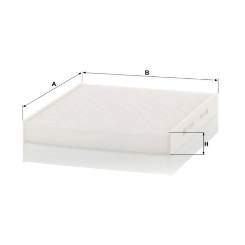 MANN-FILTER Filter, Innenraumluft CU 26 009