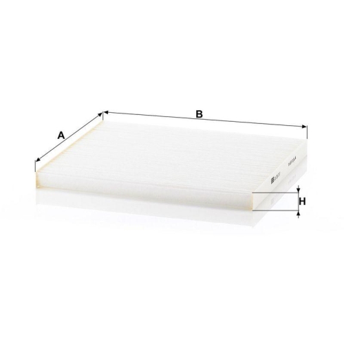 MANN-FILTER Filter, Innenraumluft CU 26 017