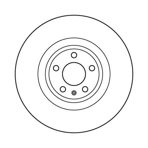 TRW Bremsscheibe TRW SINGLE DF4695S