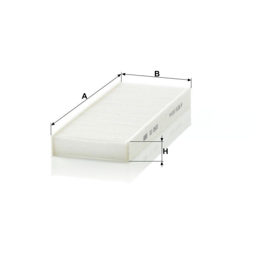 MANN-FILTER Filter, Innenraumluft CU 2623