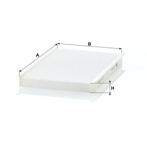 MANN-FILTER Filter, Innenraumluft CU 2629