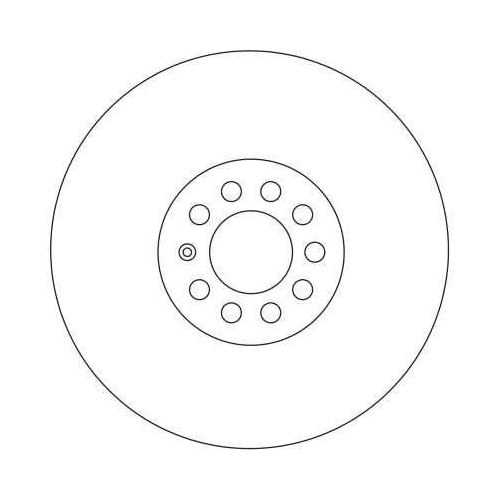 TRW Bremsscheibe DF4064