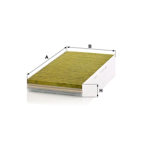 MANN-FILTER Filter, Innenraumluft FreciousPlus FP 50 102