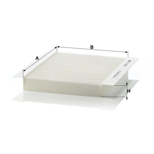MANN-FILTER Filter, Innenraumluft CU 2680