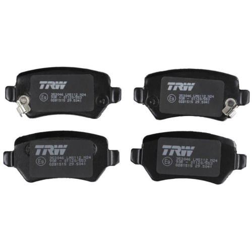 TRW Bremsbelagsatz, Scheibenbremse COTEC GDB1515