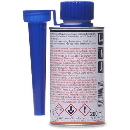 10x Liqui Moly Octane Booster Benzin Additiv 200 ml Dose - Art.Nr. 21280