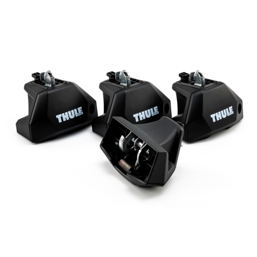 THULE 7107 Evo Fixpoint Fußsatz für Fahrzeuge mit Fixpunkt Dachanbindung 710700