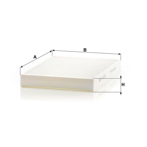 MANN-FILTER Filter, Innenraumluft CU 2733