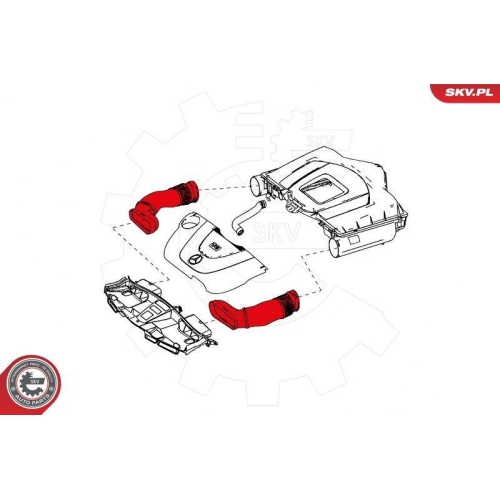 ESEN SKV Ansaugschlauch, Luftfilter