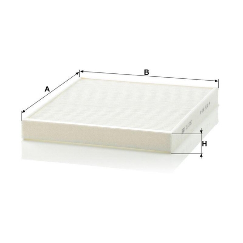 MANN-FILTER Filter, Innenraumluft CU 2757