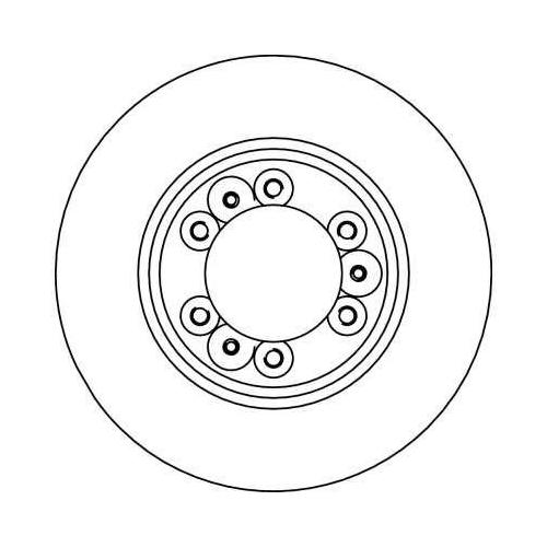 TRW Bremsscheibe DF4029