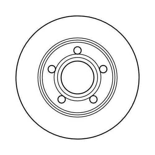 TRW Bremsscheibe DF4039
