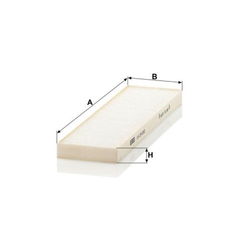 MANN-FILTER Filter, Innenraumluft CU 29 002-2