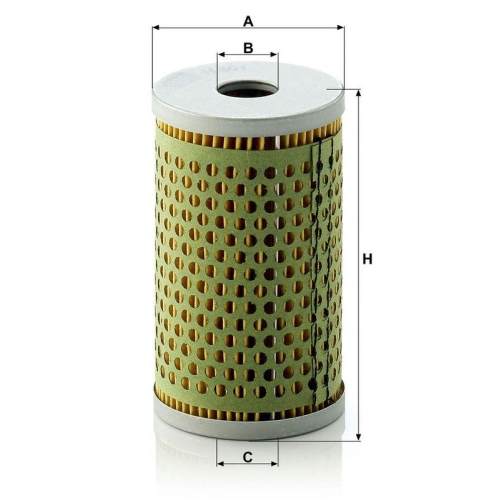 MANN-FILTER &Ouml;lfilter H 601
