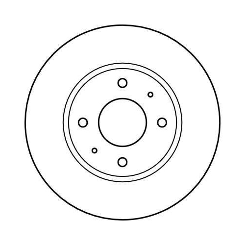 TRW Bremsscheibe DF4054