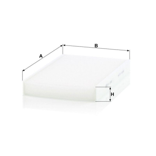 MANN-FILTER Filter, Innenraumluft CU 2940