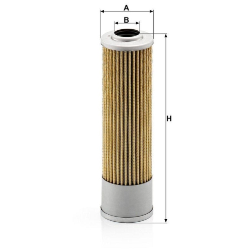 MANN-FILTER Filter, Arbeitshydraulik H 614/3