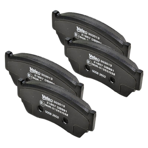 VALEO Bremsbelagsatz, Scheibenbremse ESSENTIAL 303013