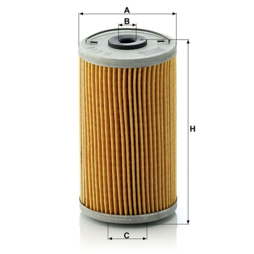 MANN-FILTER &Ouml;lfilter H 614 n