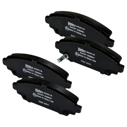VALEO Bremsbelagsatz, Scheibenbremse ESSENTIAL 303016
